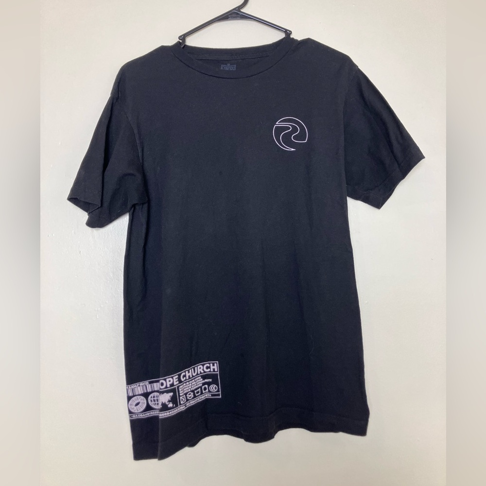 Sunday Cool T Shirt Medium Black Hope‎ Church Unleashed Graphic Tee